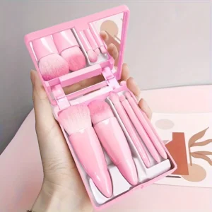 5Pcs Portable Makeup Brush Set - Image 8