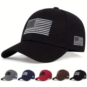 American Flag Baseball Cap