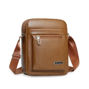 Men's Genuine Leather Crossbody Shoulder Bags - Image 22