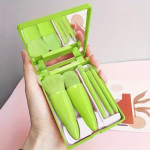 5Pcs Portable Makeup Brush Set - Image 7