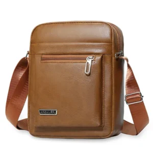 Men's Genuine Leather Crossbody Shoulder Bags - Image 10